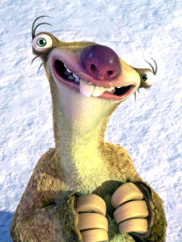 Sid is a second protagonist of the movie Ice Age. 
