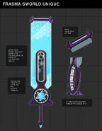 Concept art of Crystal Plasma Sword