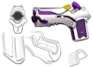 Concept art of Mine Gun.
