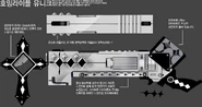 Concept art of Silver Hunter Homing Rifle.