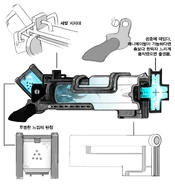 Concept art of Homing Rifle.