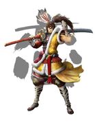 Sengoku BASARA Chronicle Heroes Render