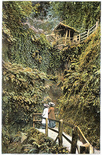 Shanklin Chine um 1910