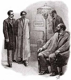 von links nach rechts: Harold Latimer, Paul Kratides, Wilson Kemp und Mr