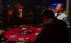 Rowena beim Poker