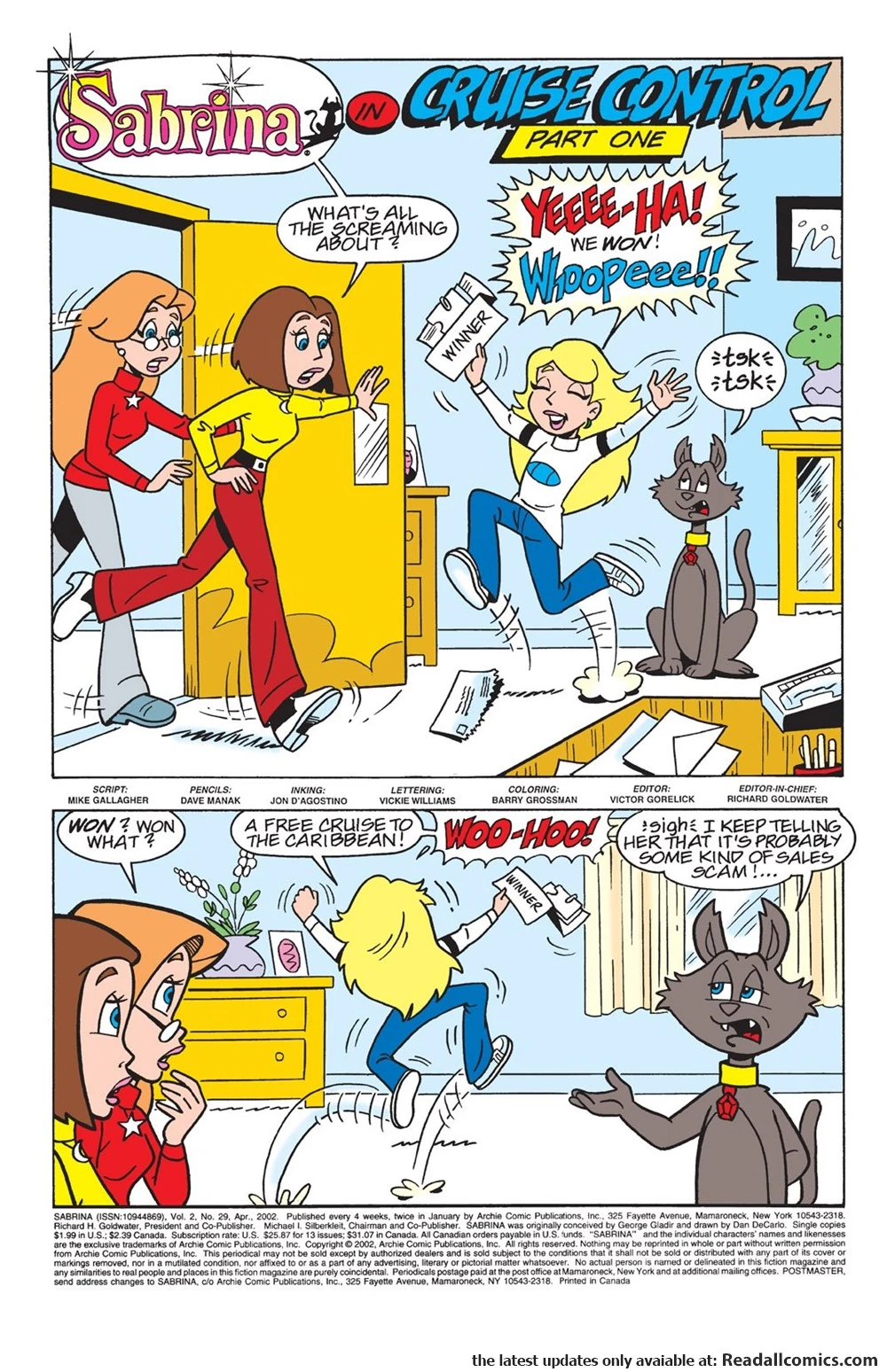 Sabrina the Animated Series comics/Issue 29 | Sabrina: The Animated ...