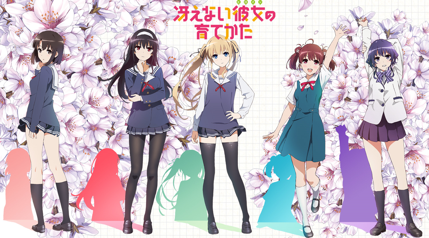 Saekano: How to Raise a Boring Girlfriend Anime Series Season 1-2 + Movie |  eBay