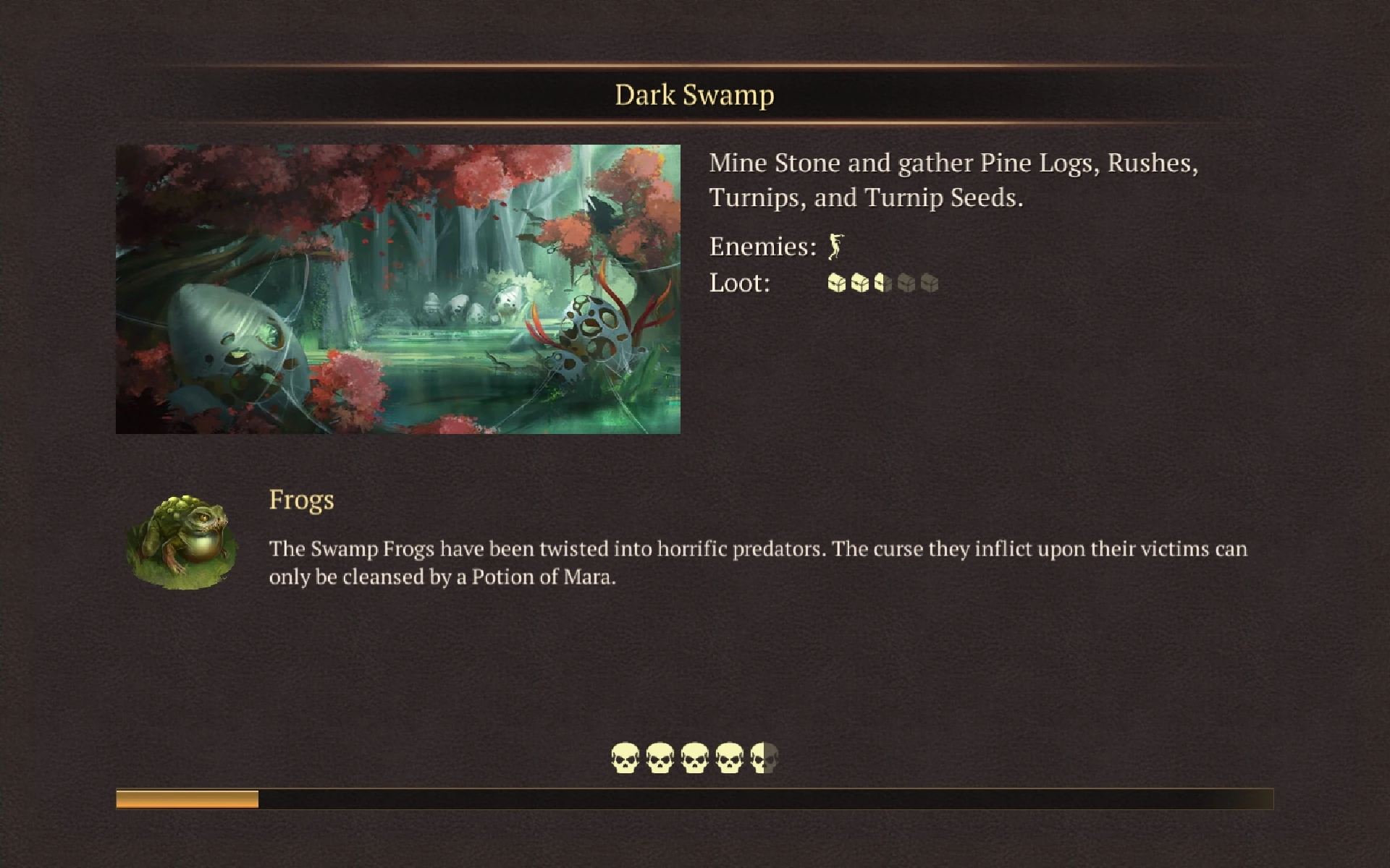 Dark Swamp | Saga Of Survival Wiki | Fandom