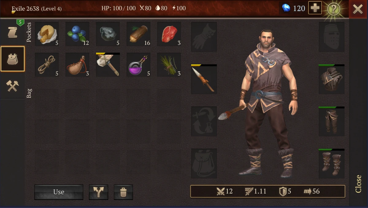 saga of survival tobacco pouch Character | Saga Of Survival Wiki