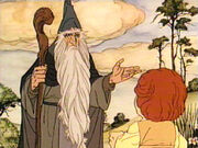 Gandalf from Rankin-Bass' The Hobbit