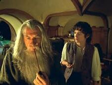 Frodo and gandalf