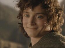 Frodo at the Grey Havens
