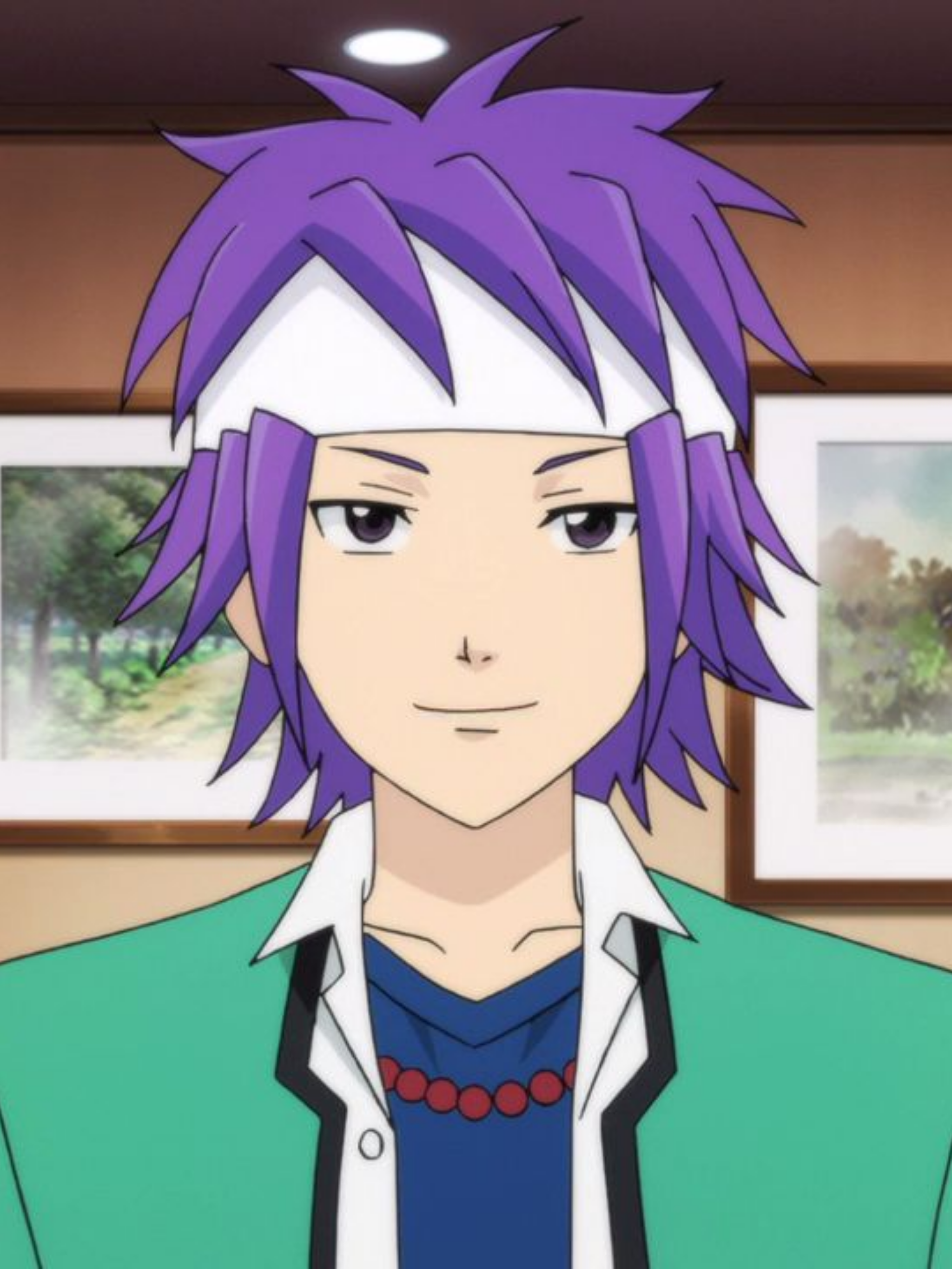 Featured image of post Anime Characters With Purple Hair Boys