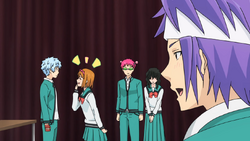 Watch The Disastrous Life of Saiki K. · Season 2 Episode 14 · The Saiko  Family's Greatest Trial + Psychic Sidekicks + The Occult Club's Final  Scream Scheme + Love Score Showdown +