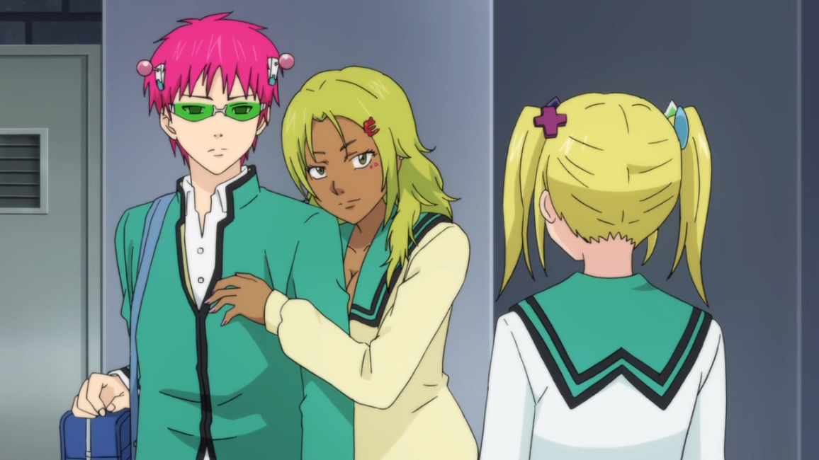 Watch The Disastrous Life of Saiki K. · Season 2 Episode 12 · A Strong  Declaration of Friendship + The Best Wing Girl!? + The Adventures of Riki  Jr. No. 2, Small