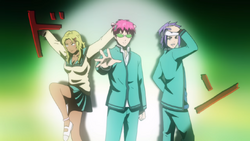 Watch The Disastrous Life of Saiki K. · Season 2 Episode 14 · The Saiko  Family's Greatest Trial + Psychic Sidekicks + The Occult Club's Final  Scream Scheme + Love Score Showdown +