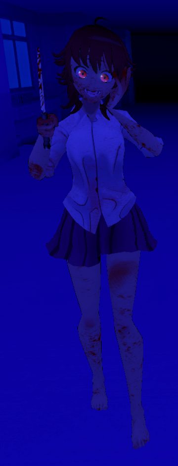 Yandere Chan Blood Version by Saiko-7w7 on DeviantArt