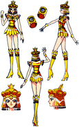 Sailor Galaxia verwandelt