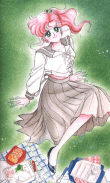 Makoto Kino in ihrer alten Schuluniform