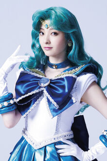 
Sayaka Fujioka als Sailor Neptune

