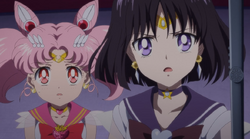 Is Sailor Saturn in Sailor Moon Crystal?