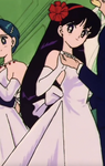 Rei's outfit while ballroom dancing