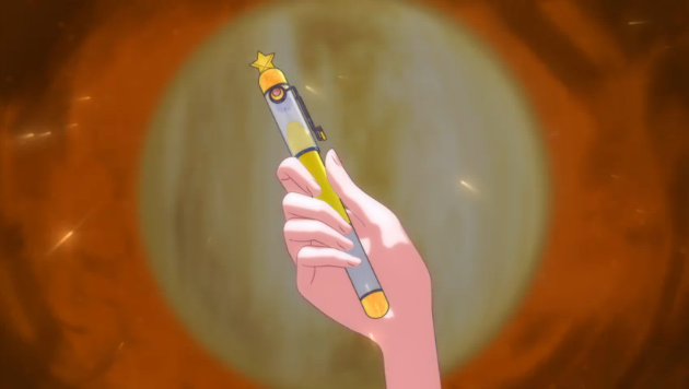 Sailor Moon Venus Pen Anime 1.25" Button GE-35156 Sailor Moon Venus Pen Anime 1.25" Button GE-35156