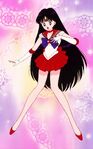 Sailor Mars' first transformation