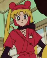 Usagi as a ninja