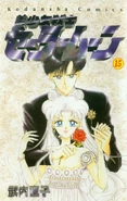 Prince Endymion and Princess Serenity on the manga cover, volume 15