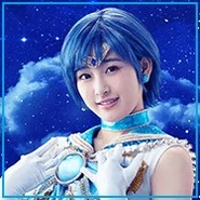 Hazuki Mukai as Sailor Mercury in 2019 Nogizaka46.
