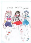 Sailor Mars Concept Art (Materials Collection)