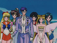 Sailor Mercury is missing her tiara