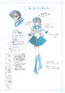Sailor Mercury Concept Art (Materials Collection)