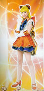 Erika as Sailor Venus.