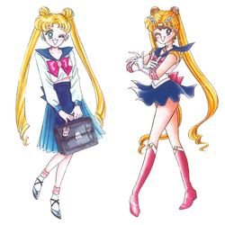 Sailor Moon Crystal Season 3 CD Wallpaper (Full) by xuweisen on
