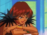 Sailor Lead Crow using her bracelets