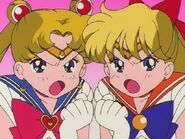 Sailor Moon and Sailor Venus