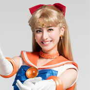 Sena as Sailor Venus in The Super Live.