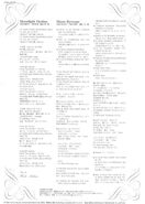 The lyric sheet included with the single