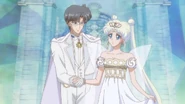With Neo Queen Serenity.