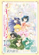 The Sailor Guardians on the Bunkoban manga cover, volume 10
