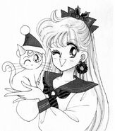 Minako and Artemis Christmas Theme