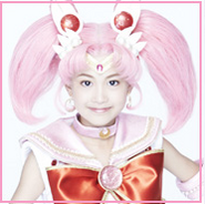 Kokoro Kuge as Sailor Chibi Moon in Petite Étrangère