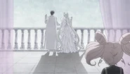 Chibiusa's flashback of her parents.