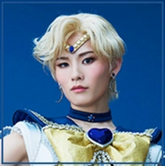 Shuu Shiotsuki as Sailor Uranus in Le Mouvement Final.