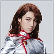 Shin as Nephrite in the 2018 Nogizaka musical.