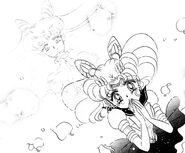 Eternal Sailor Chibi Moon and Princess Lady Serenity