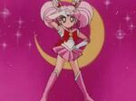 Sailor Chibi Moon's TV pose