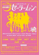 An official poster for the musical that features silhouettes of the Guardians.
